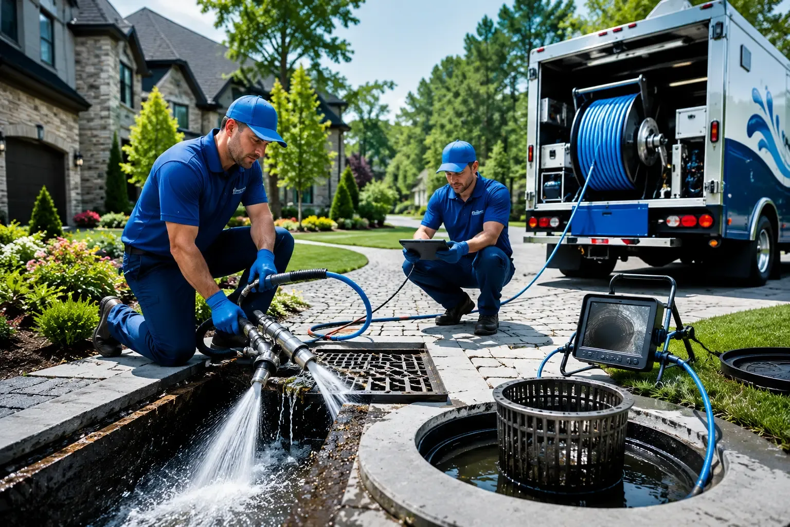 Local outdoor drain cleaning professionals in Rayne, LA